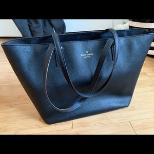 Kate Spade black harmony tote bag